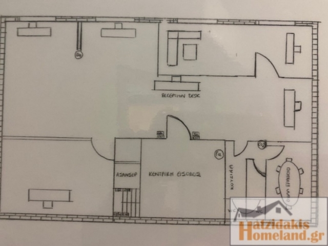 (For Rent) Commercial Office || Piraias/Piraeus - 175 Sq.m, 2.000€ 