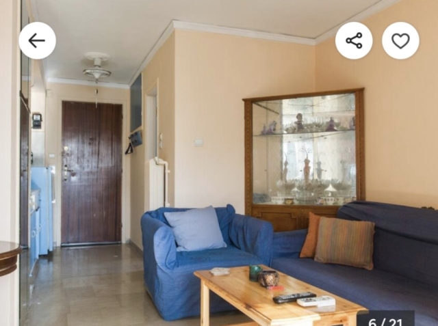 (For Rent) Residential Apartment || Athens South/Nea Smyrni - 40 Sq.m, 1 Bedrooms, 590€ 
